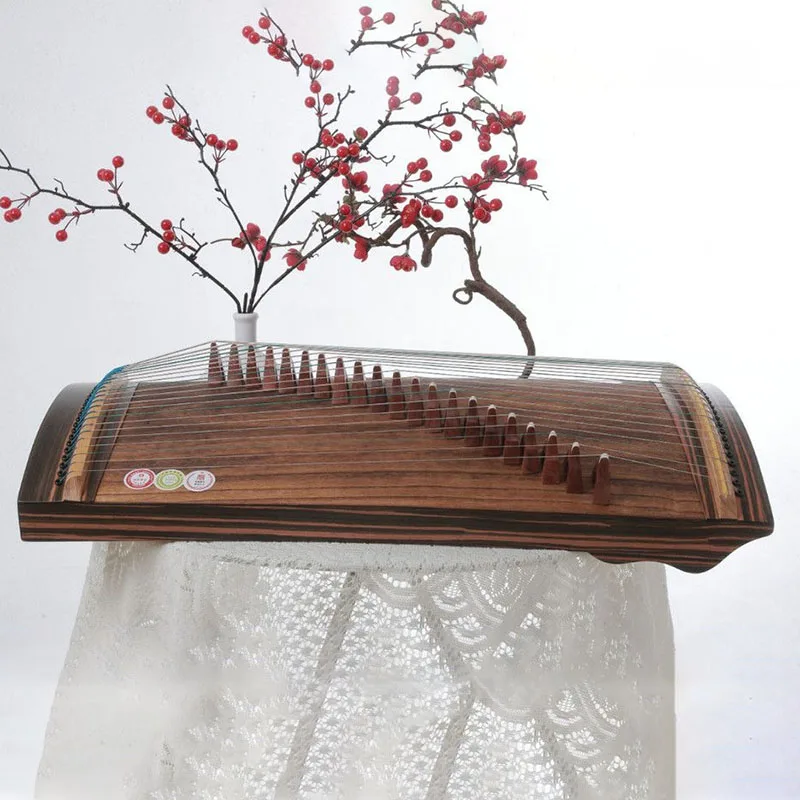 72cm Handmade Guzheng Beginner Portable 21 Strings Guzheng Professional Practice Fingering Guqin Chinese Stringed Instruments