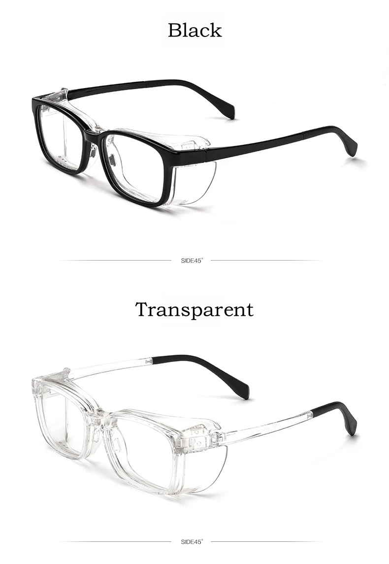 Yimaruili ultraleichte tr90 Anti-Schlag-Anti-Staub-Schutzbrille quadratische optische Brille Brillen fassungen Männer x91021l – Detail 10
