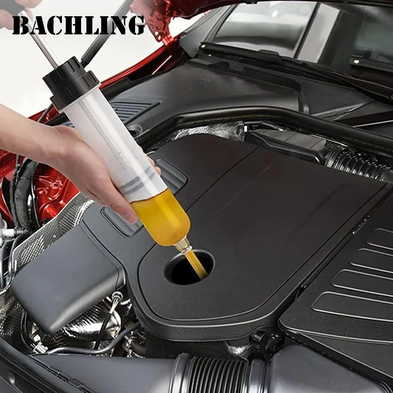 100/200/500/1500ml Car Engine Oil Change Syringe Bottle Transfer Automotive Fuel Extraction Pump Hand Tool Oil Extractor Pump