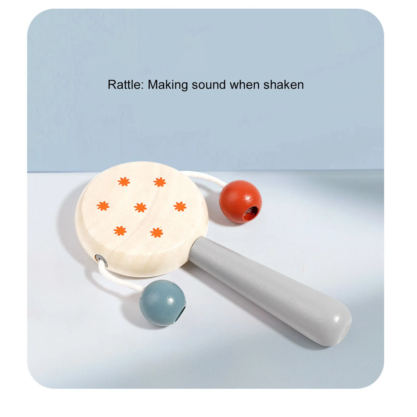 ชุดเครื่องดนตรีไม้สำหรับเด็กเล็ก ของเล่นดนตรีสำหรับเด็กวัยหัดเดิน ชุดเครื่องดนตรีเคาะจังหวะเพื่อการศึกษาด้านดนตรี