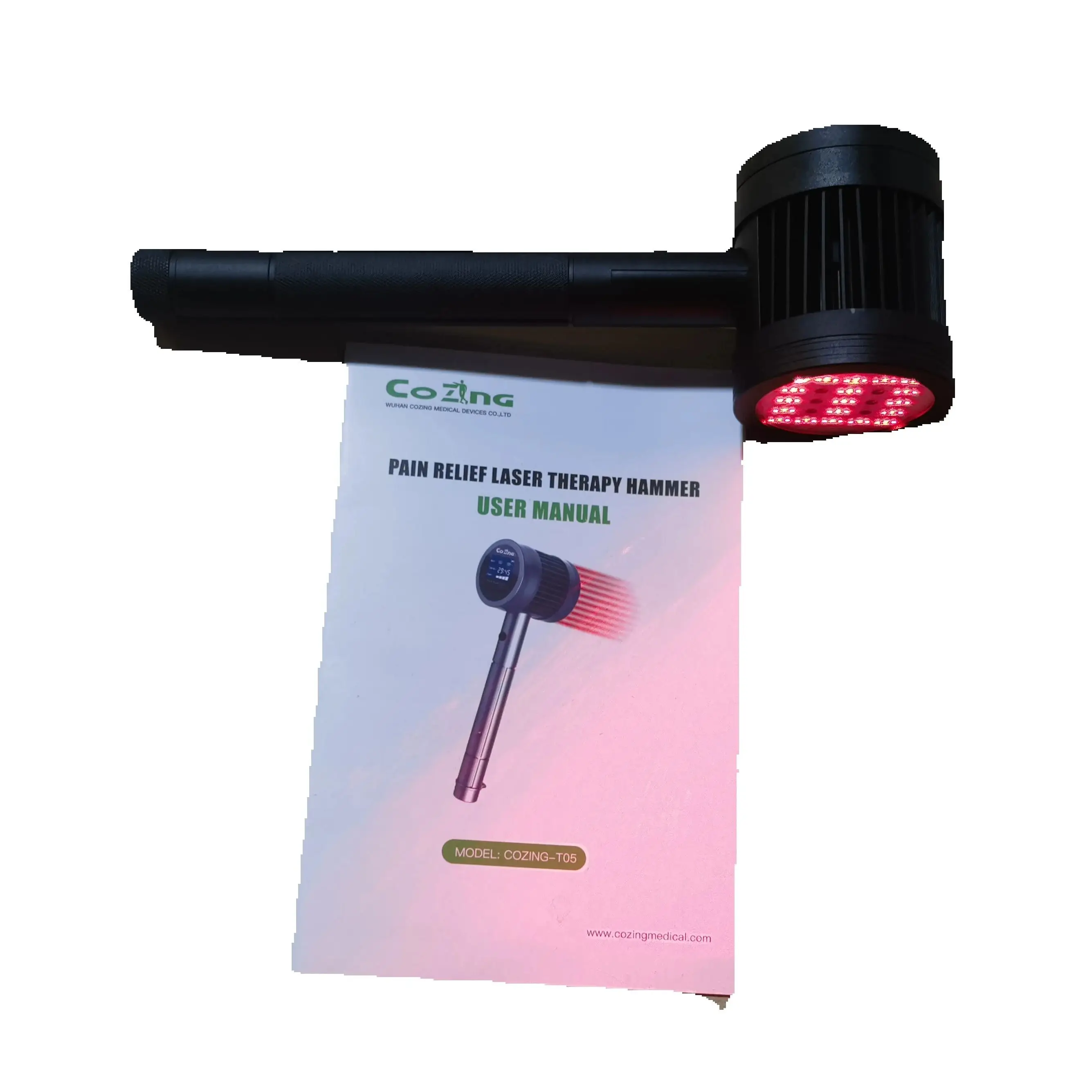 

COZING High Power 1295mW Laser 650nm+808nm Dual Wavelength for Deep Penetration Pain Relief (Human/Pet Safe)