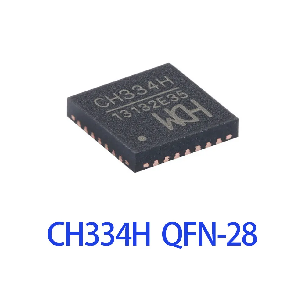 10PCS CH334H CH334 QFN28 QFN-28 IC Chip