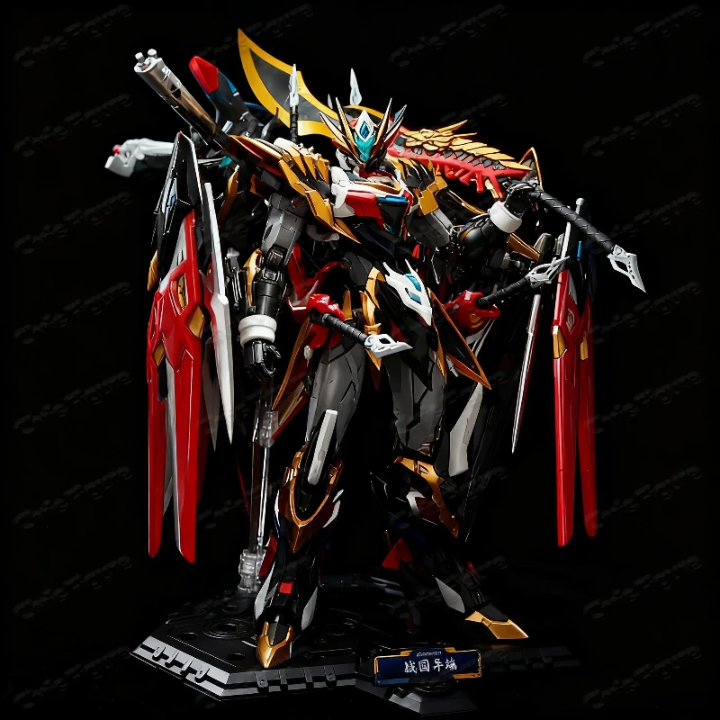 

MNP-XH12 Ganjiang Mecha Model Kit Movable Figure Alloy Frame Assembled Toy with Platform Desk Decoration Gift Collection