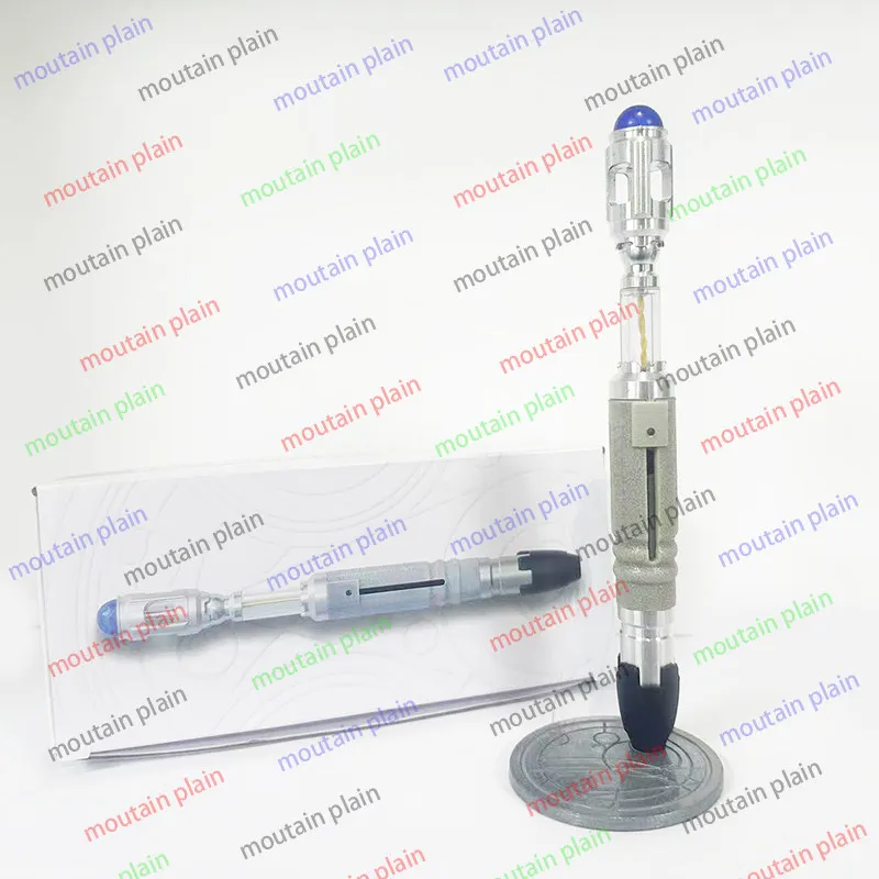 

10th generation doctor metal sonic screwdriver, infrared remote control cos prop toy retractable