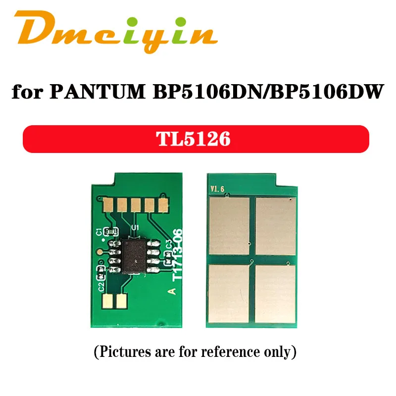 TL5126 BK 3K/6K/15K/30K EX CHN Tonerchip/Drumchip voor Pantum BP5106DN/BP5106DW/BP5106ADN/BP5106ADW