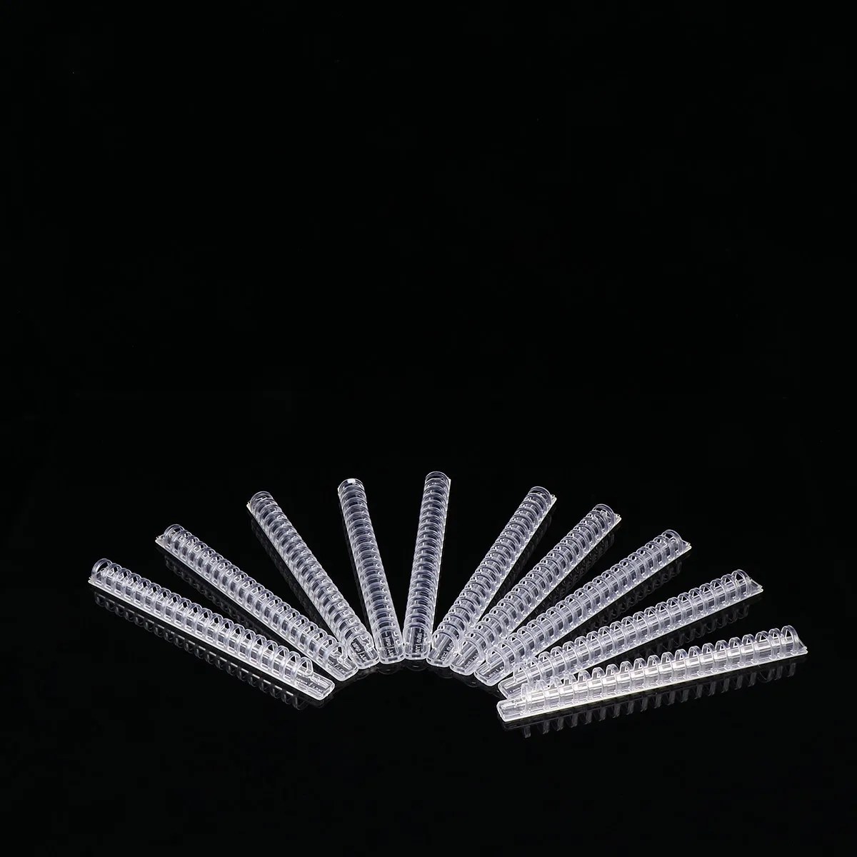 

10 шт. пластиковых переплетных полосок A5 на 20 отверстий для папок-регистраторов, альбомов, скрапбуков, для офиса, школы, бизнеса