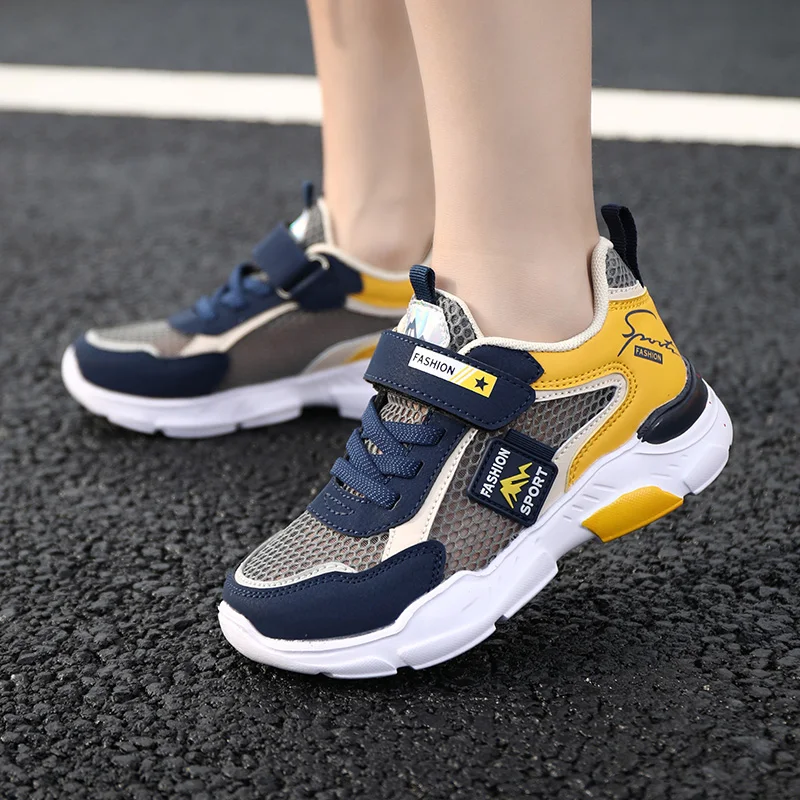 2023 Spring Summer Children\'s Sneakers Boys Running Shoes Fashion Breathable Mesh Sports Shoes Kids Sneakers zapatillas niño