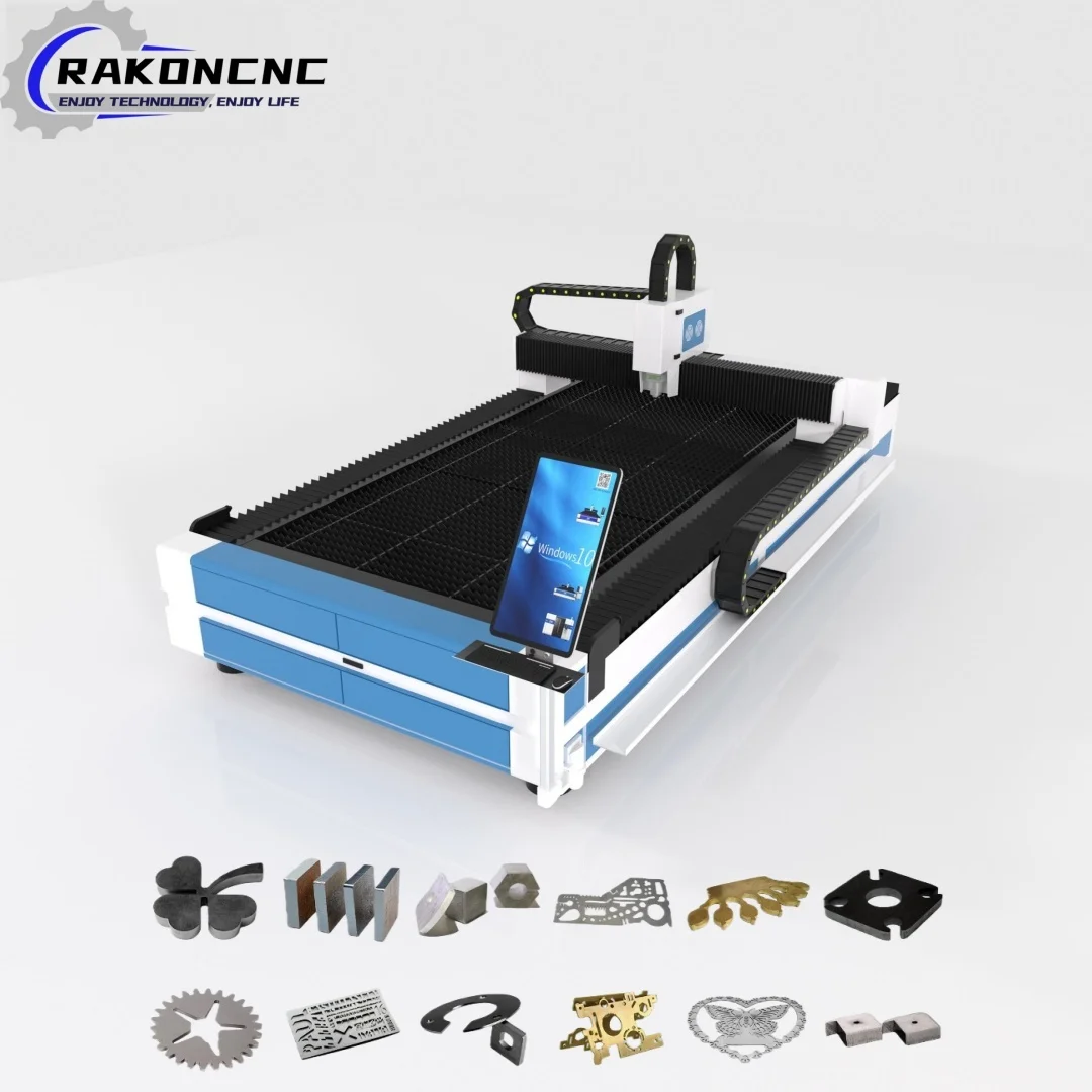 CNC 1000W 1500W 2kw 3kw Fiber Laser Cutting Machine for Cutting Metal Sheet Laser Cutting Machine