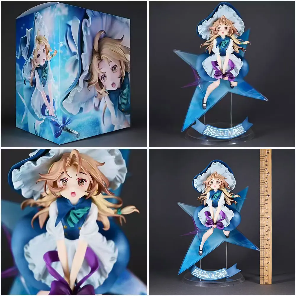 Magician Anime Figure Model High-Quality Collectible Riding Broom Desktop Decoration for Fans