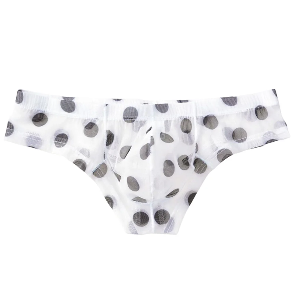 

Мужское сексуальное прозрачное сетчатое нижнее белье для горячих мужчин, короткие дышащие U-образные выпуклые трусы с низкой посадкой, однотонное эластичное прозрачное нижнее белье