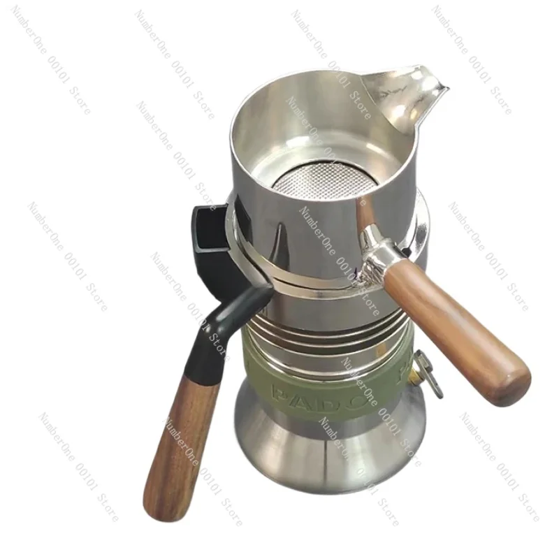 58Mm Stainless Steel Espresso Steam Mocha Pot Extractor