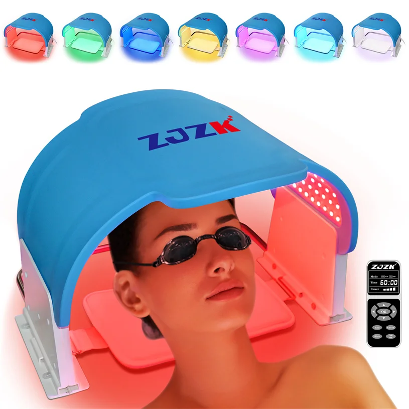 ZJZK 660nmx330chips Facial Mask Japan Lamp Beauty Skin Acne 850nmx330chips+940nmx330chips Led Light For Face And Neck Fine Lines