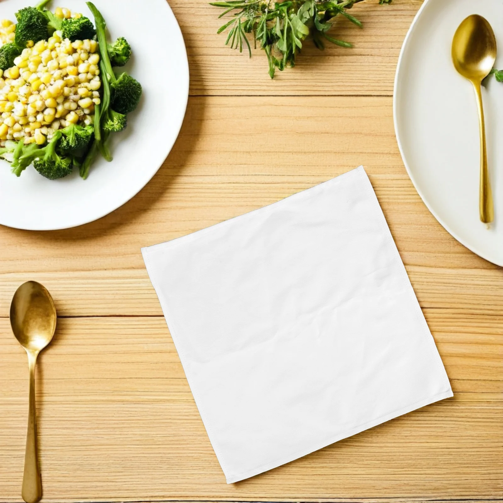 

10pcs Pure Cotton Dinner Napkins Soft Absorbent Reusable Washable Kitchen Napkins Cloth For Dining Table Picnic Guest Hand