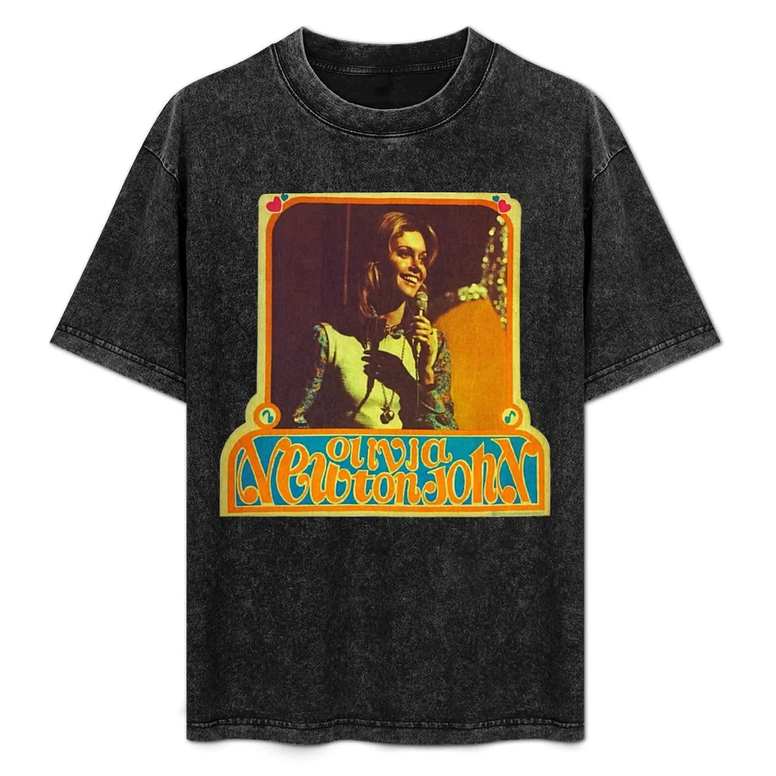 Olivia Newton John T-Shirt Festival Short Sleeve T-Shirt