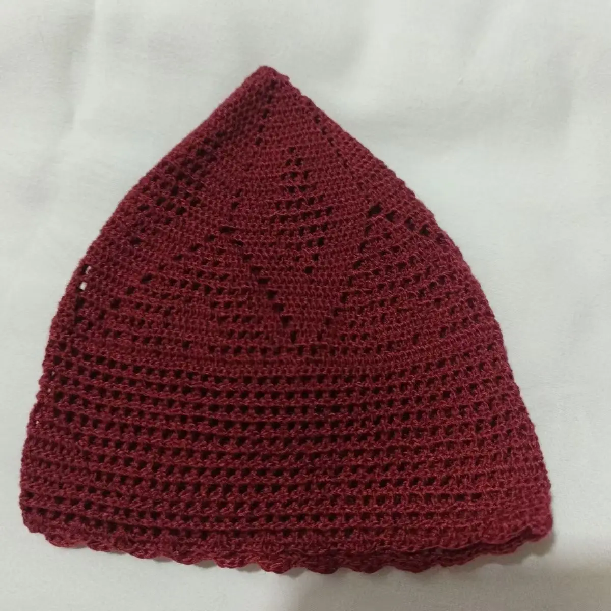 Spedizione gratuita berretti musulmani per uomo abbigliamento teschio cappello di preghiera maglia Kufi Kippah islamico Arabia Saudita ebraico estate 0776