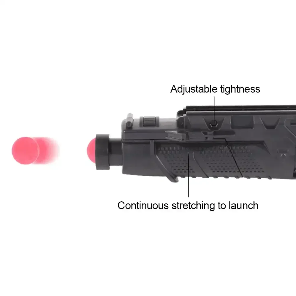 M203 lanciatore di granata con palline di Gel con doppia canna doppia campana M4/16 giocattoli lanciatori di plastica corti per il tiro di Paintball giocattolo per bambini