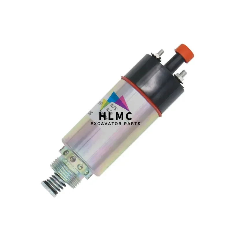 CA1554652 155-4652 1554652 24V Stop Cut Off Solenoid Valve Fuel Flameout Shutdown Solenoid For 325 E325 Excavator Parts