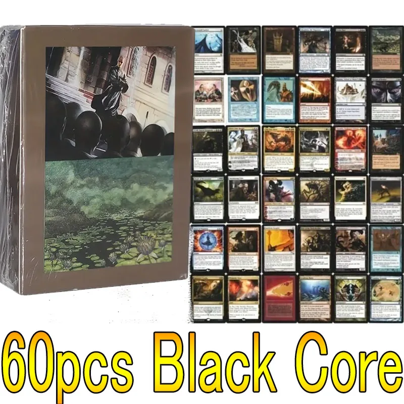 

60 шт. карт Black Core P9 Dual Land Fetch Land Shock Lands (прокси-карты)