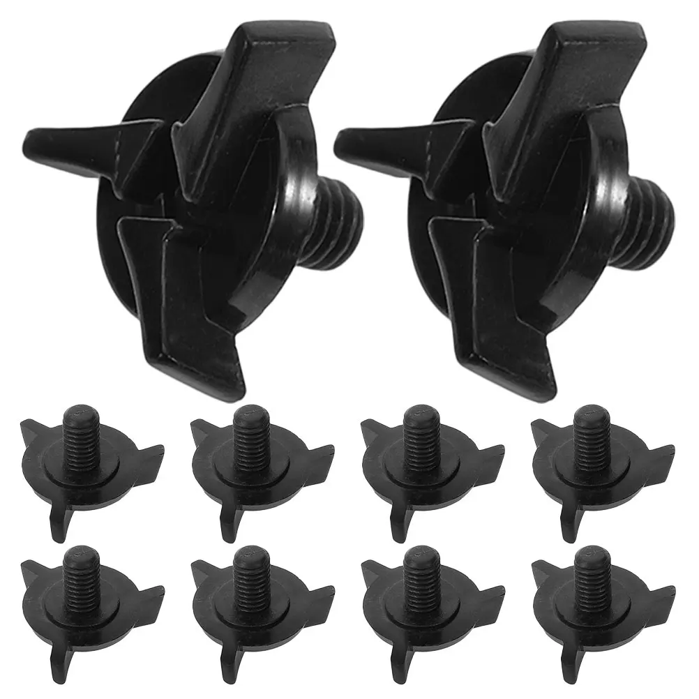 

20 Pcs Screws Motorcycle Visor Clips Kit Plastic Fixing Hardware Bolts Shade Compatible Durable Reliable Easy