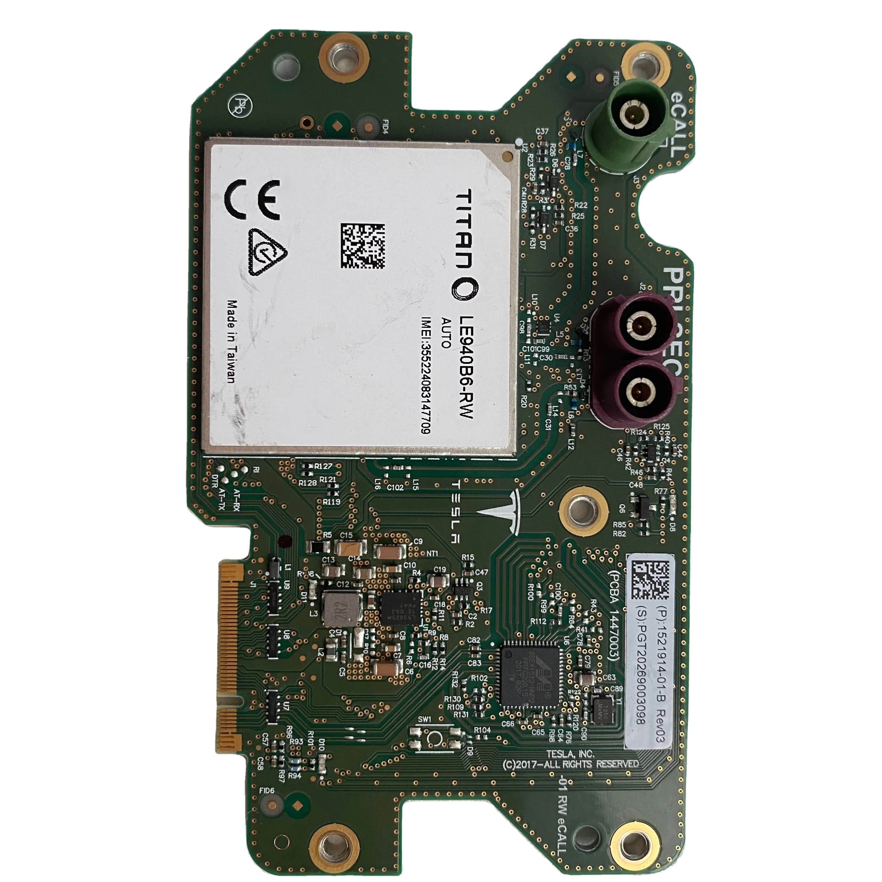 high quality For Tesla Model 3 Teilt Modem Connectivity Card Wireless Communication Module 1521914-s1-b 1521914-S4-C