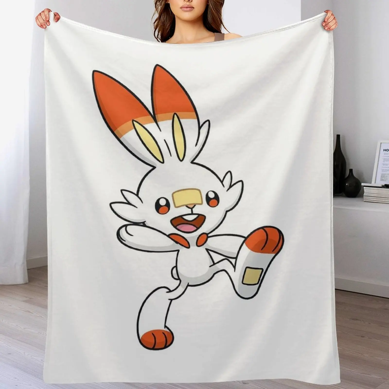 Scórbunny - Rabbit Cute Naughty Throw Blanket Kid'S Summer Beddings Blankets Sofas Of Decoration Blankets