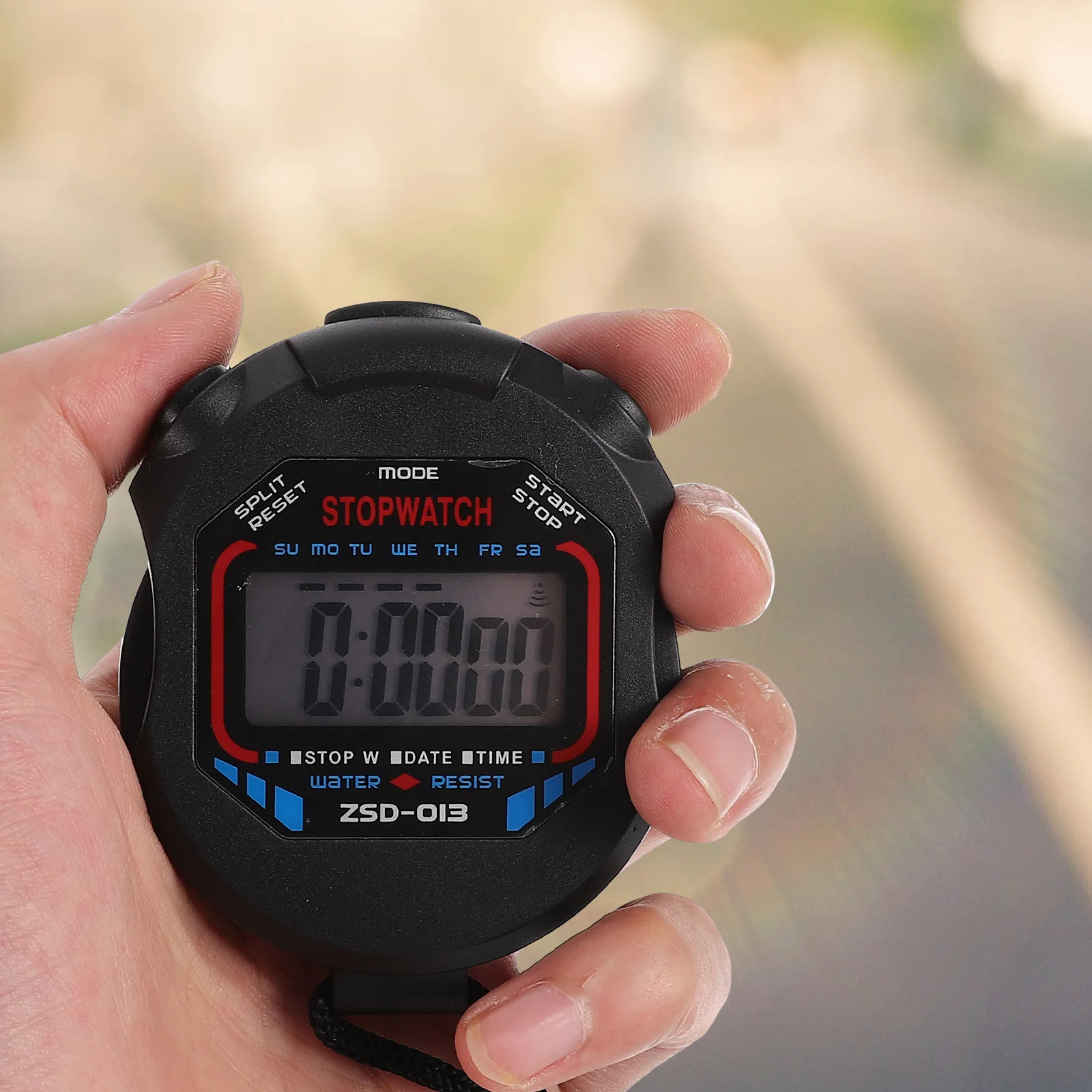 

Digital For Sports Fitness Chronograph Timer Lcd Display 12/24H Alarm Stopwatch Watch Running Timer Stopwatch For Referees