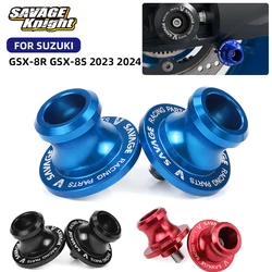 2025 GSX-8S GSX-8R M8 Swingarm Spools Sliders Stand Screw For Suzuki GSX8S GSX8R DL650 DL1000 DL1050 SV650 GSX1300R GSXR GSXS