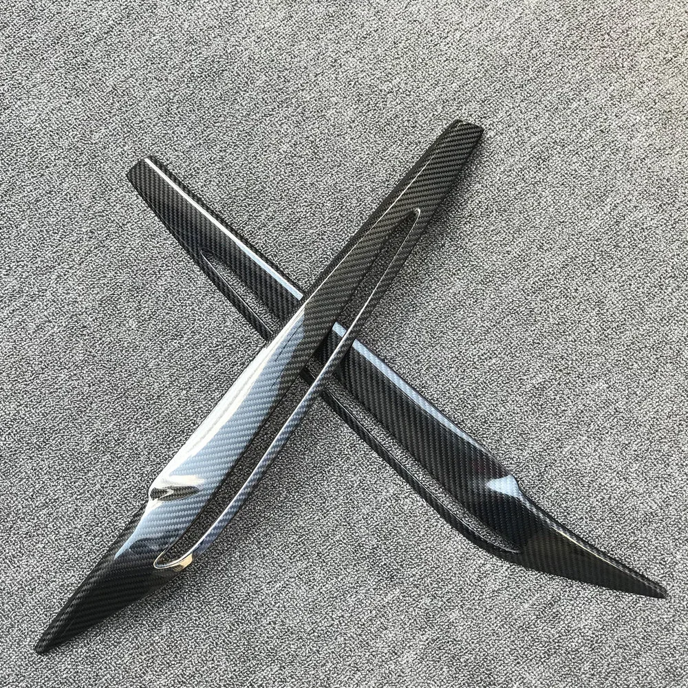 

Carbon fiber lamp eyebrow is suitable for new X5M X6M F15 F16 F85 F86 modified headlight decorative light eyebrow