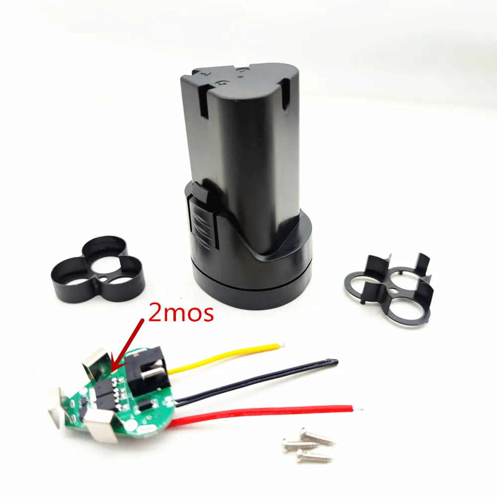 12V A Style отвертка электрическая дрель аккумулятор чехол коробка с 18650 кронштейнами держатель 3S 40A BMS Pcb