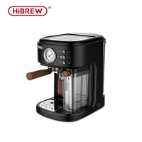 HiBREW Fully Automatic Espresso Cappuccino Latte 20Bar 3 in 1 Coffee Machine Automatic hot milk froth ESE pod&Ground Coffee H8A