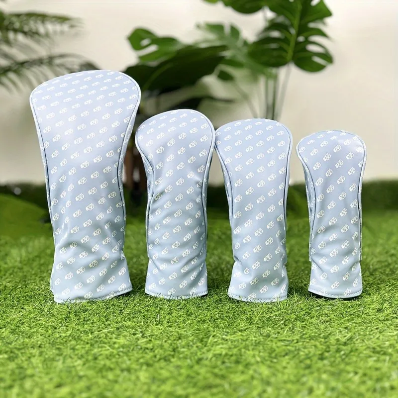 Golf Club Head Cover, Golf Putting Rod Protective Cover, Blue Practical and Simple Style, Dust-Proof and Durable Material