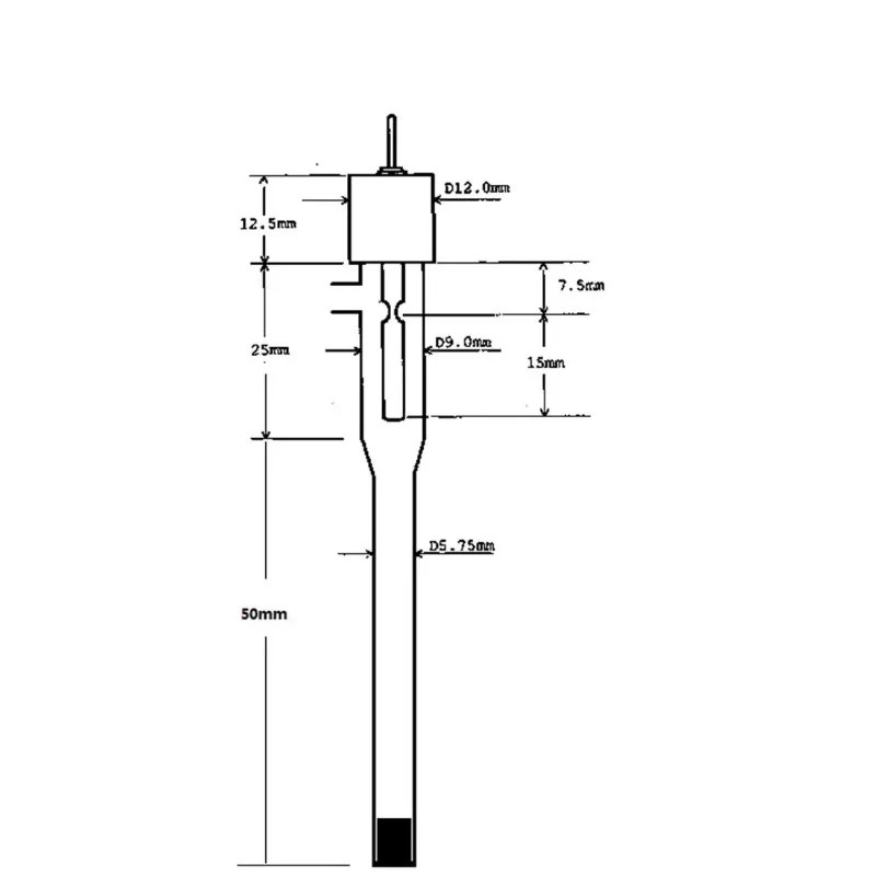 CHI150 saturated calomel electrode, CHI151 mercury/mercuric sulfate electrode