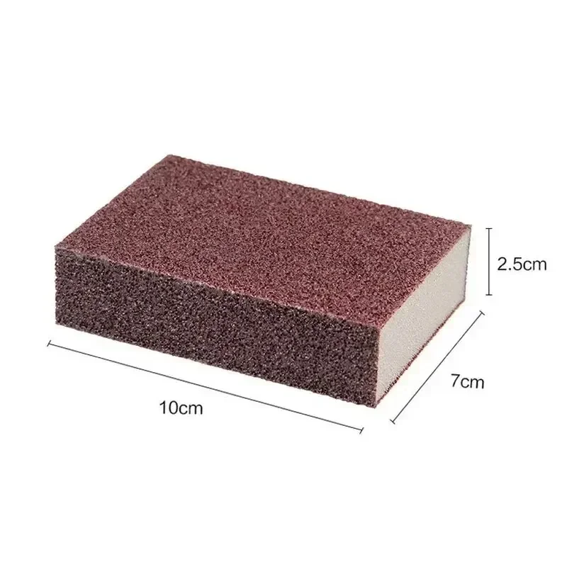 5/10pcs Nano Sponge Magic Erasers Carborundum Removing Rust Cleaning Sponge Brush Kitchen Pot Dish Rust Removal Emery Clean Rub view 5