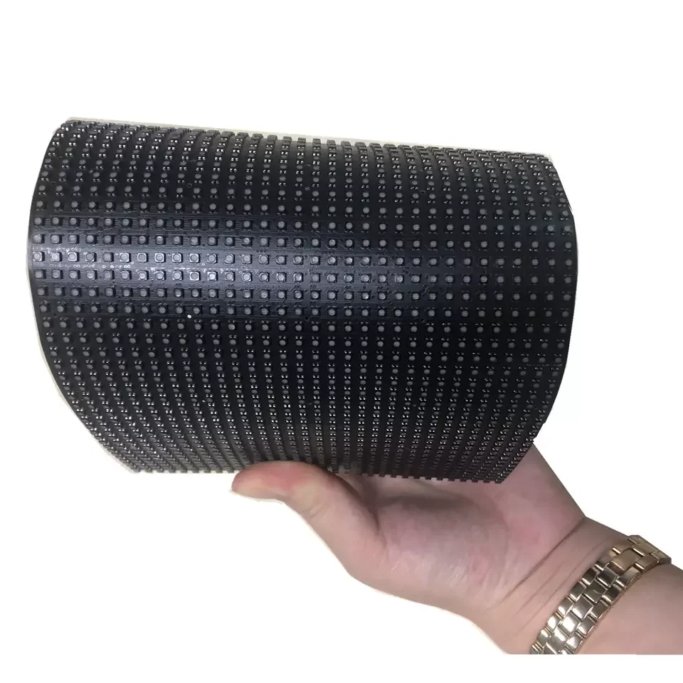 Módulo LED suave P4, Panel de matriz a todo Color Flexible para interiores de 320x160mm, pantalla Flexible de 80x40 píxeles, lámpara SMD programable