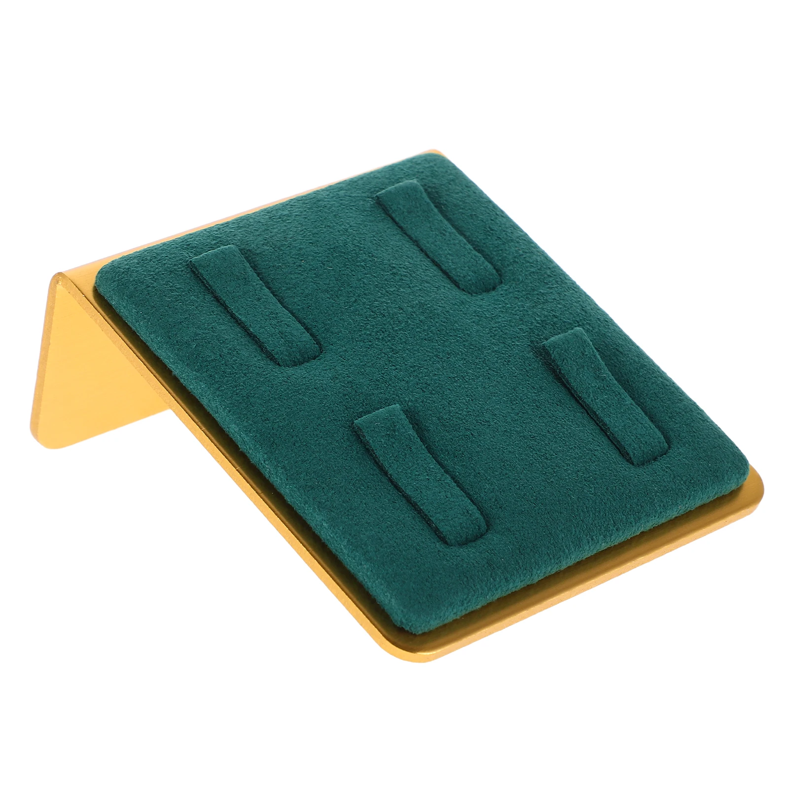

Metal Ring Slots Tray Small Square Jewelry Display Display Stand Small Jewelry Stand Organizer Square Rack
