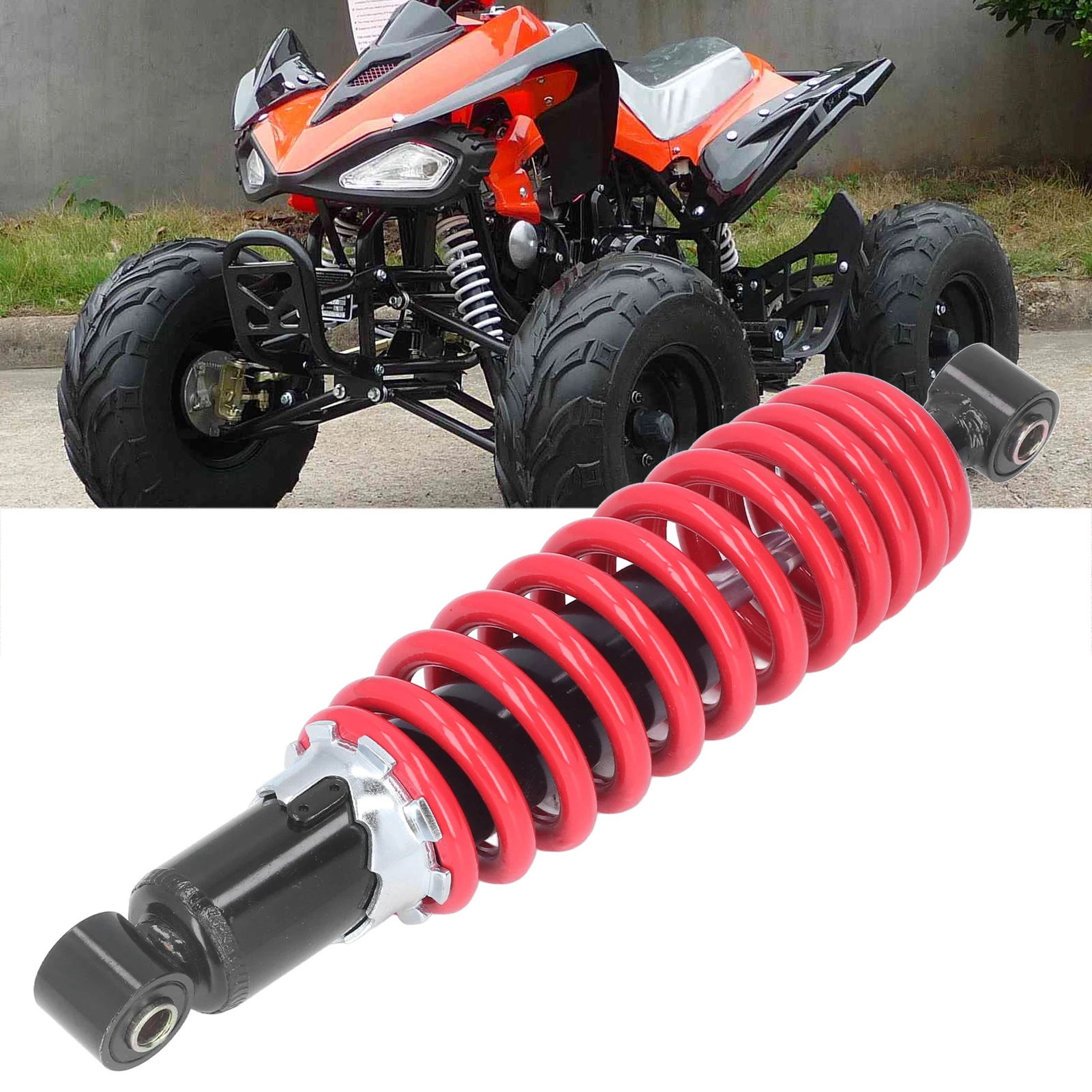 305mm Rear Shock Absorber 5 Speed Adjustable Damper for 50cc‑125cc Off‑Road Motorcycle Quad ATV  Karts Rear Shock Absorber