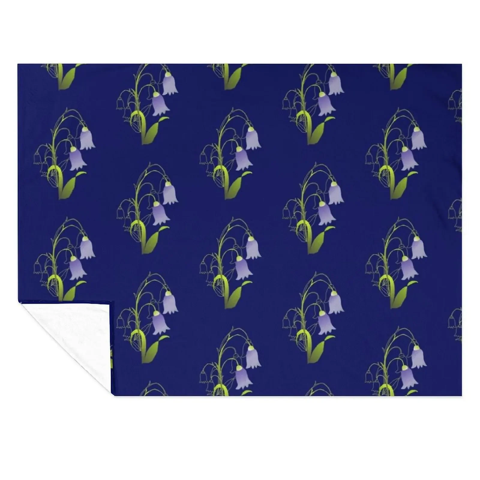

Одеяло Bluebells для кровати, полярные одеяла для кемпинга, прически