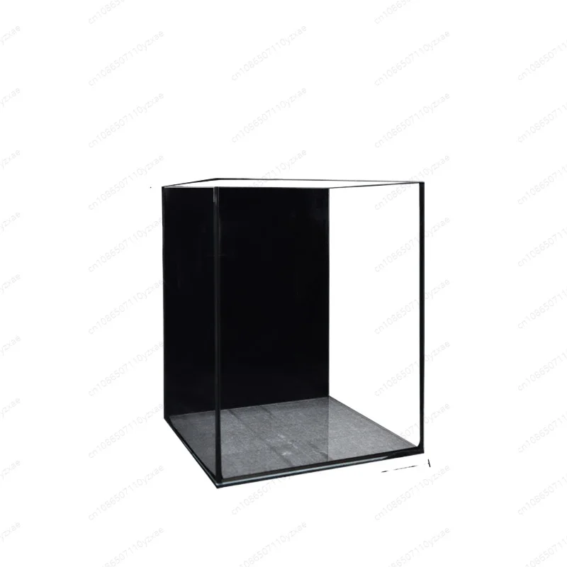 

Low Maintenance Desk Aquarium, Closed Ecosystem for Office/Home, Mini Self-Cleaning Tank Helps Reduce Stress