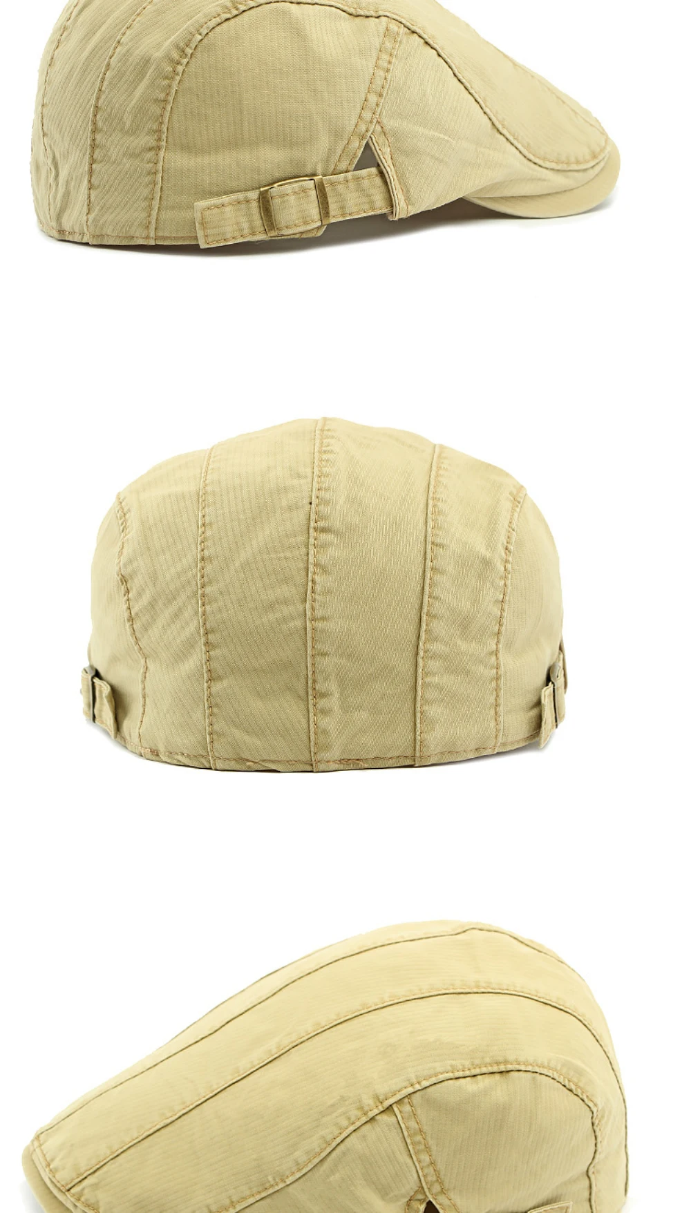 HT4771 Baskenmützen Frühling Sommer Sonnenhut Herren Damen Kappe Vintage Künstler Maler Baskenmütze Männlich Weiblich Ivy Flachmütze Verstellbare Baskenmütze – Detail 14
