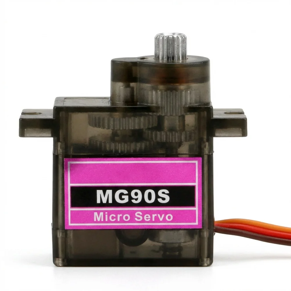 MG90S 9g Metal Gear Micro Servo 2PCS 2.2kg Torque | Replacement Part for RC Airplane Robot Arduino