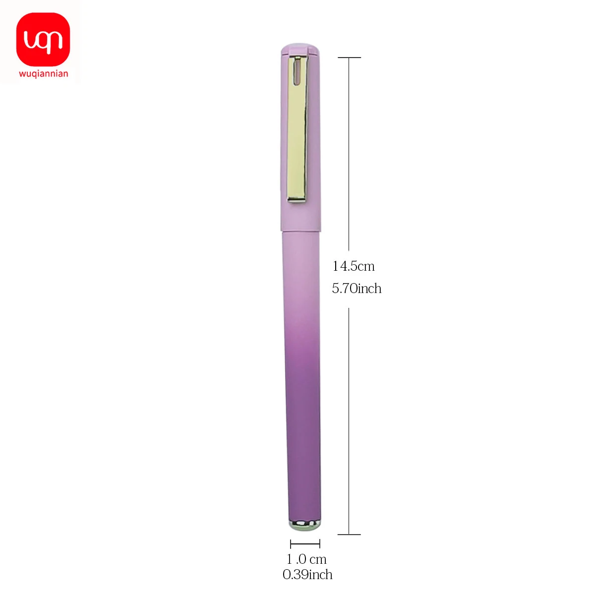 3/6 stücke lila Tinte Gel schreiber,, 0,7mm, zum Schreiben, Nachfüllen mit großer Kapazität, Büromaterial zurück zur Schule – Detail 12