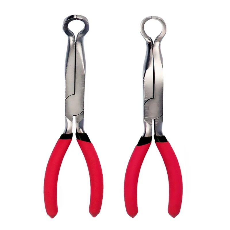 Useful Long Reach Hose Grip Pliers 45Degree Nose Pliers Tool for Home Project