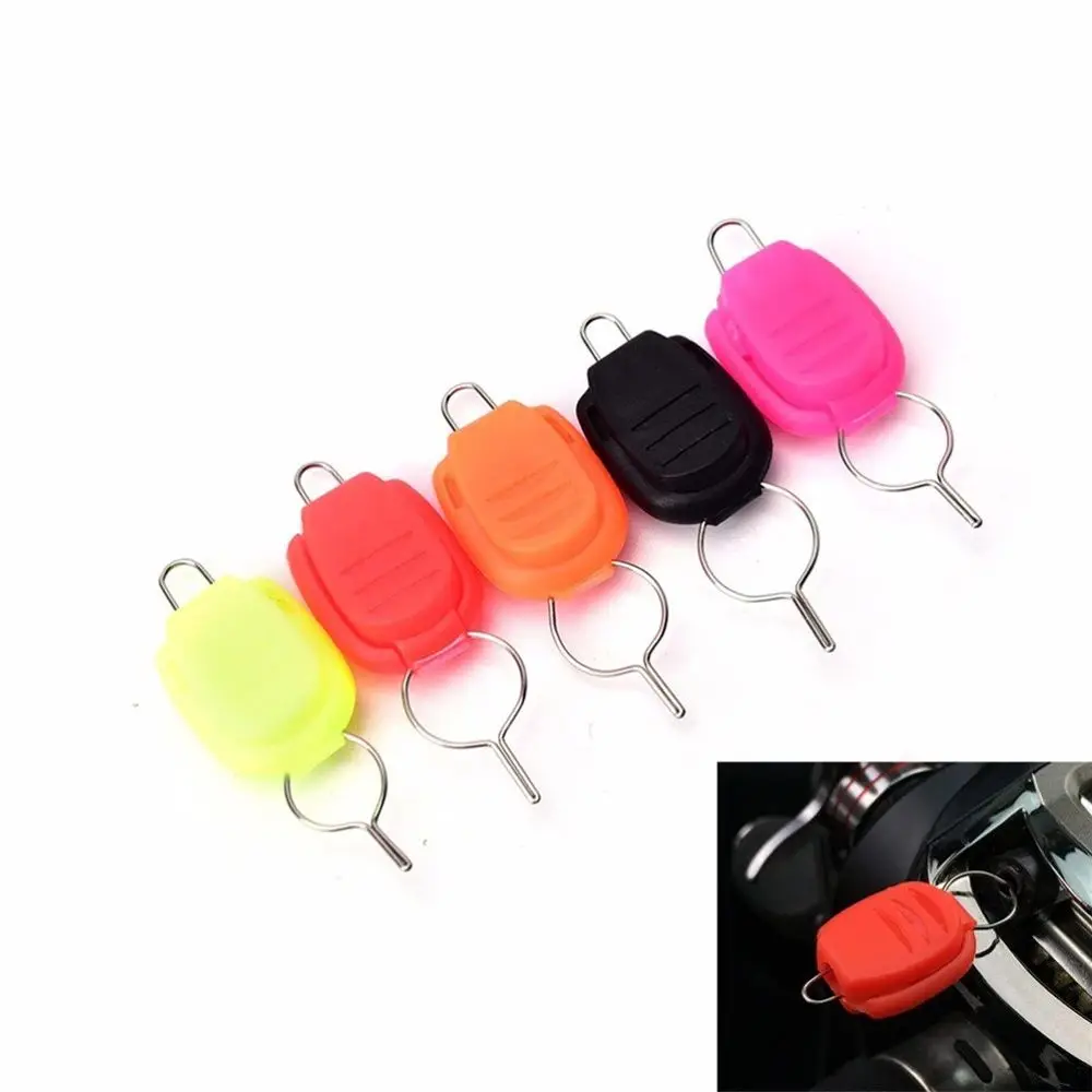 

10pcs Fishing Line Stopper ABS Thread Clip Device Baitcasting Drum Reel Card Line Device Fishing Tackle Accessories