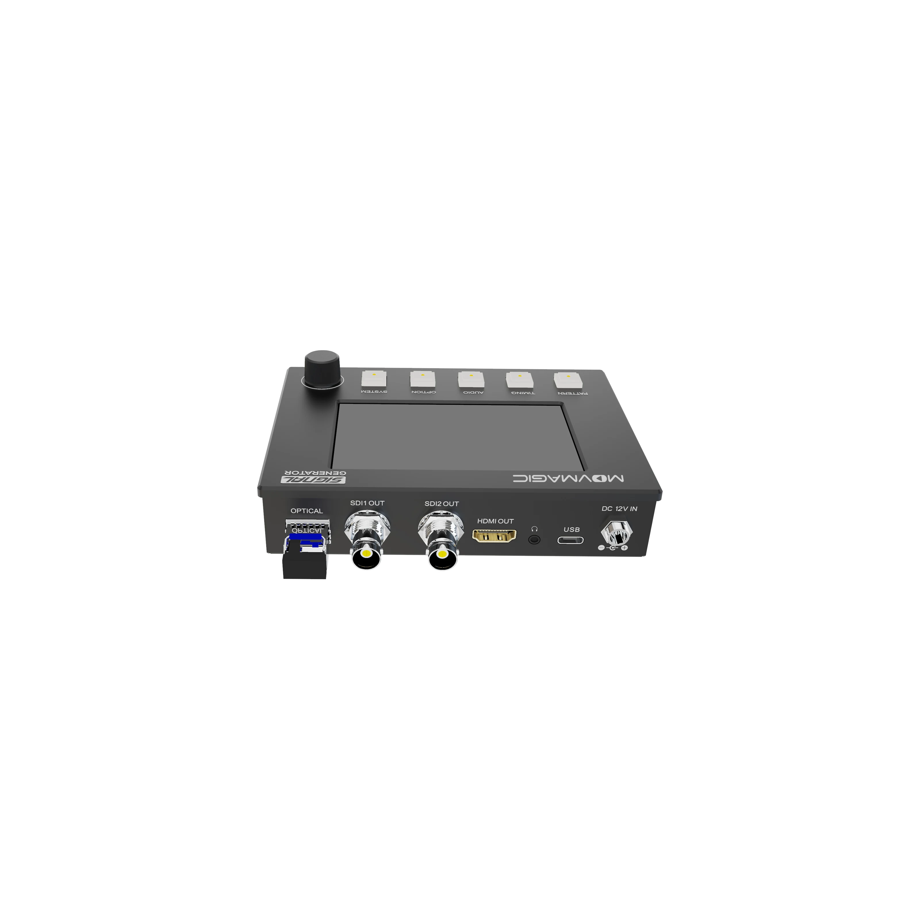 Multiple Signal Formats Supported SG-100 4K 3G-SDI Signal Generator /SFP Outputs LTC/VITC Timecode For Professional Video