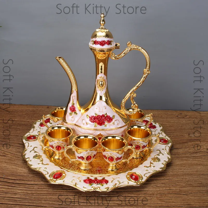 Wine glass set European home creative personality Baijiu cup high-end small wine glass set