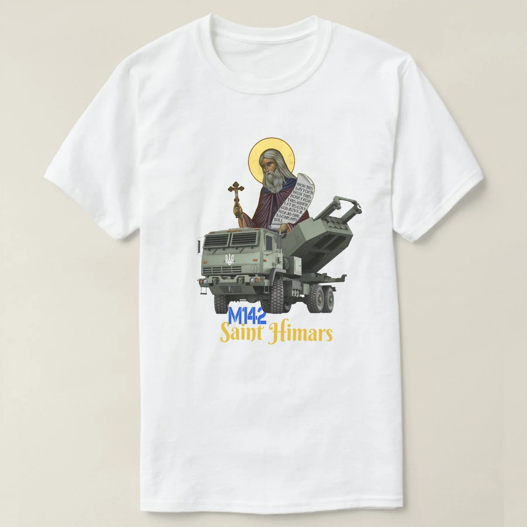 الجيش St Himars M142 نظام الصواريخ المدفعية تي شيرت 100% القطن س الرقبة الصيف قصيرة الأكمام عادية قميص رجالي حجم S-3XL