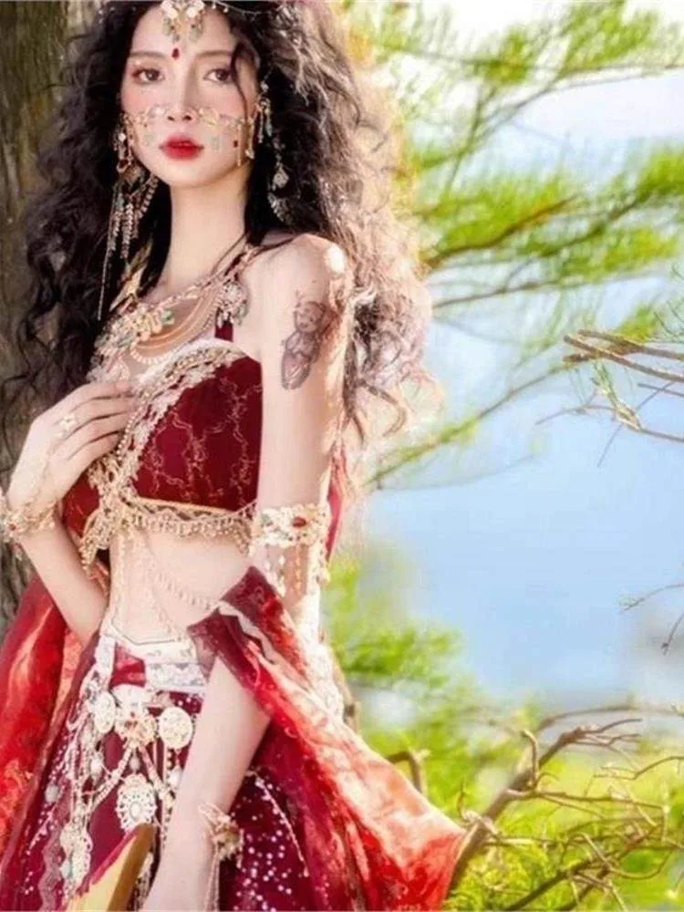 

New exotic style Western Regions clothing photo and travel photography