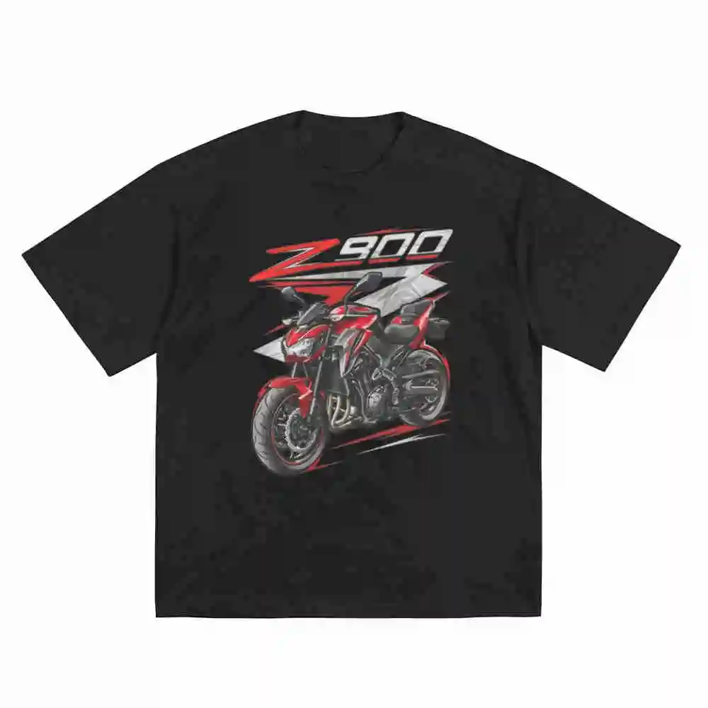 Z900 Motorcycle Short Sleeve Tee 100% Cotton T-Shirt