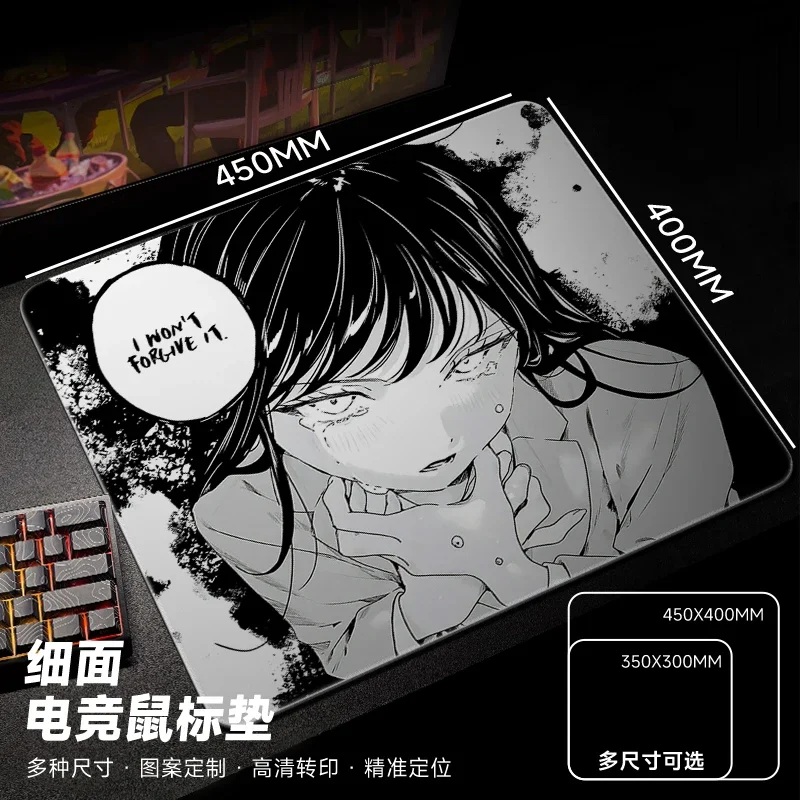 

ATOM AT-XJ6 E-sports Mouse Pad Mouse Pad Custom Neutral Astringent Non-slip Anime Game DeskPad Fps Csgo Precision Edging Gamers