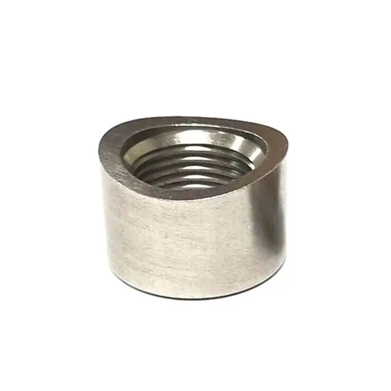 ABJY 1 pièces capteur d'oxygène bouchon de bonde écrou Kit de capuchon de montage étagé bouchon d'écrou bouchon à large bande raccord d'écrou soudeurs M18x1.5